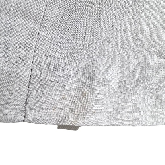 100% Linen Boyfriend Blazer Jacket - Picture 14 of 14